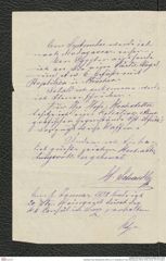 Nachlass Franz Steindachner, Brief von H. Schaedle an Franz Steindachner (06.02.1878), Inv.Nr. 441.04, Seite 2